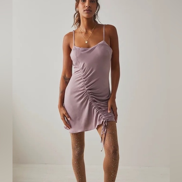 (A8) NEW Free People Be My Mini Slip in Color: Deauville Mauve, Size S, NWOT - Picture 2 of 12